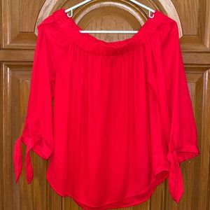 Off the shoulder top
